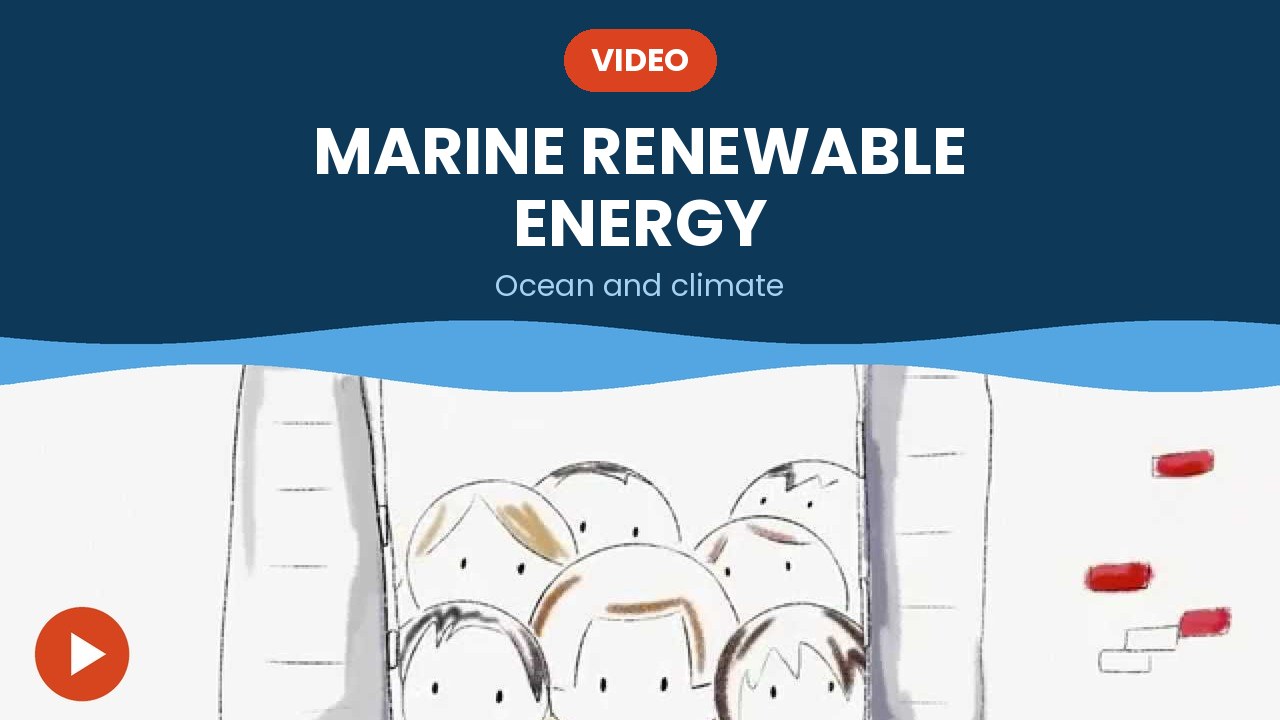 Marine renewable energy – video
