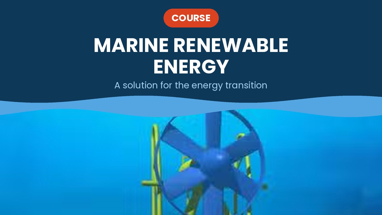 Marine renewable energy – course